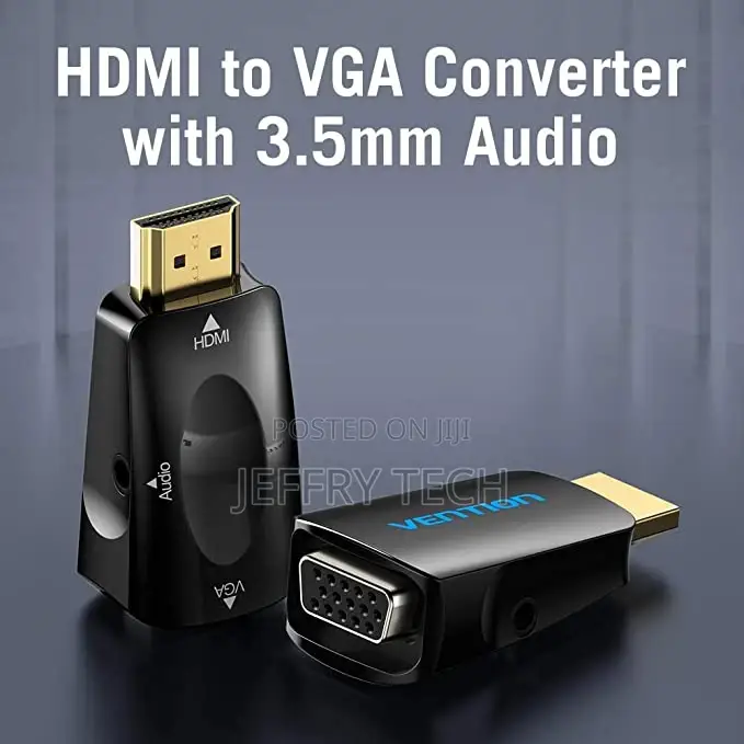 Vention -AIDB0 HDMI to VGA Converter With 3.5MM Audio