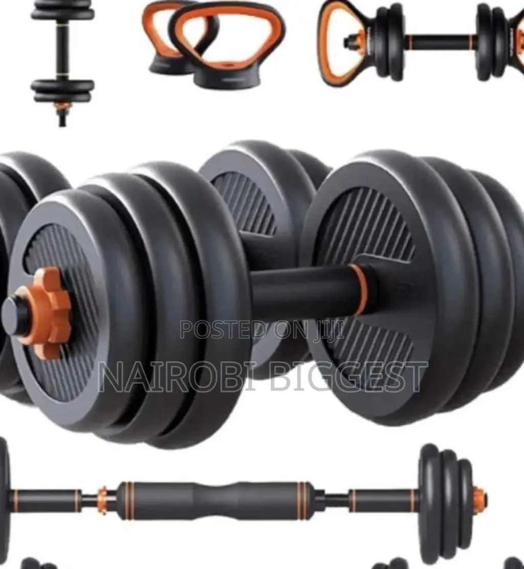 Adjustable 30kg 6in1 Dumbbell/Kettlebell