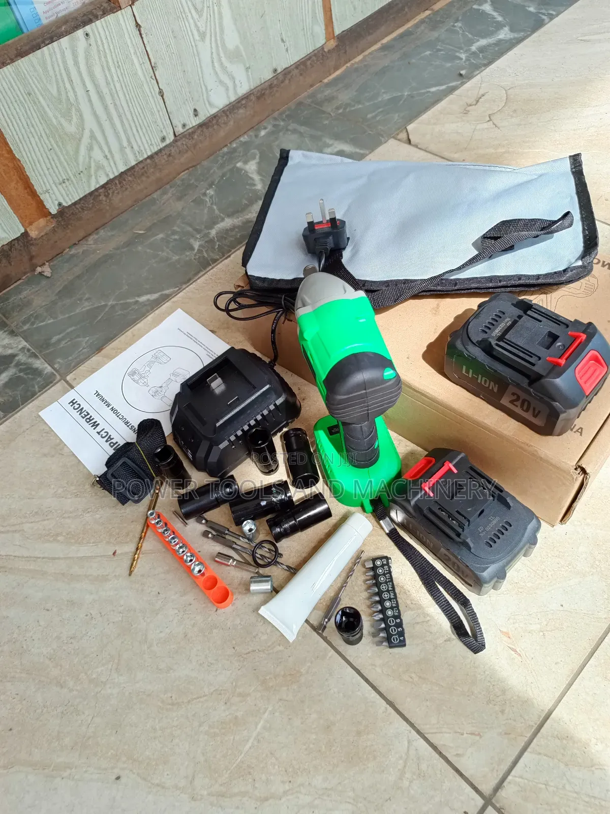 Improved 20v Cordless Impact Wrench