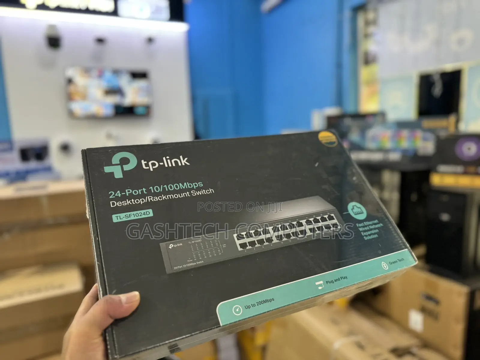 Tp-Link 24port10/100mbps Desktop/Rackmount Switch TL-SF1024D