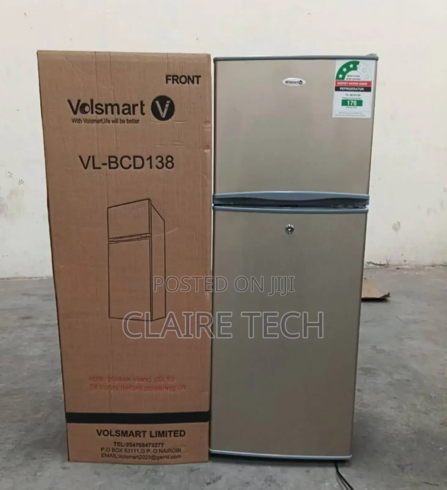 138 Litres Volsmart Refrigerator