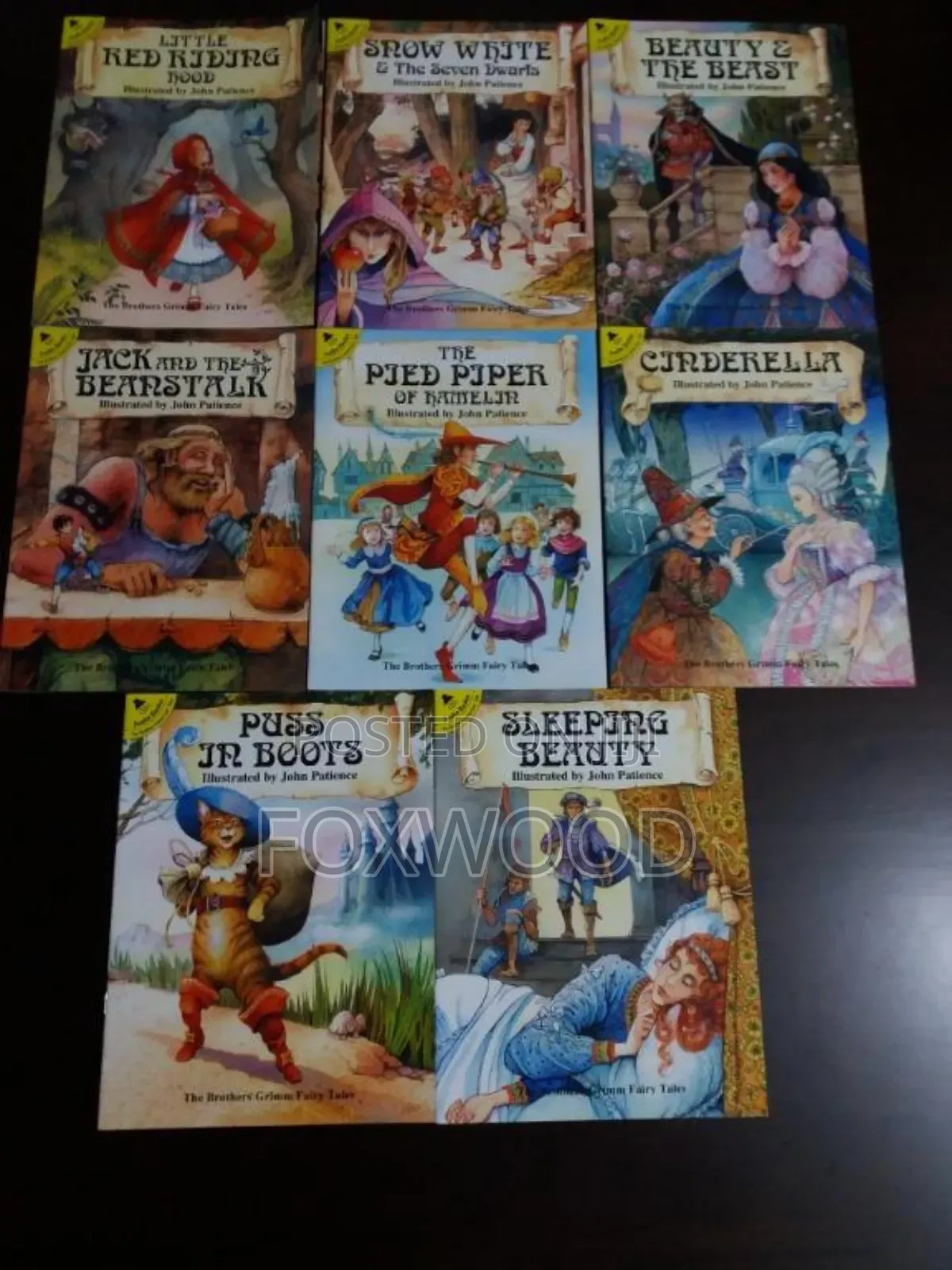 Children’S Fairy Tale Story Books Set (8pcs)
