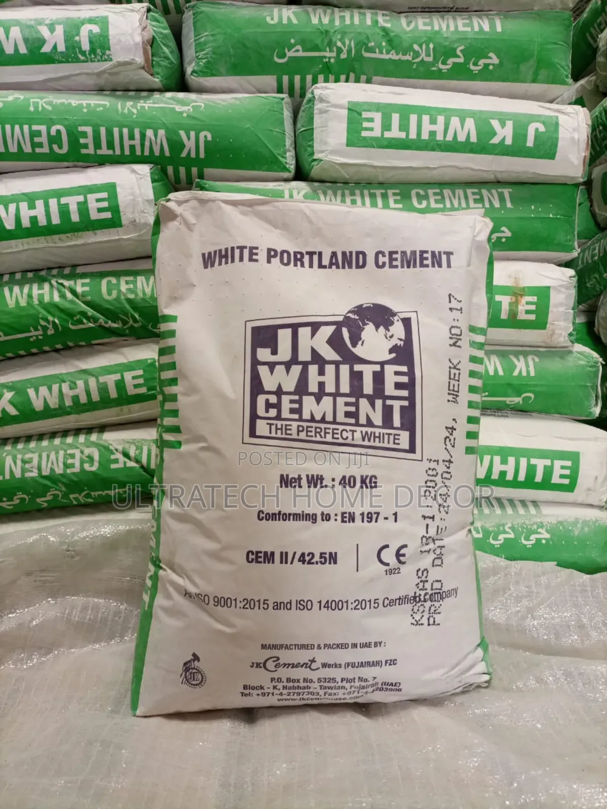 Jk White Cement,42.5n