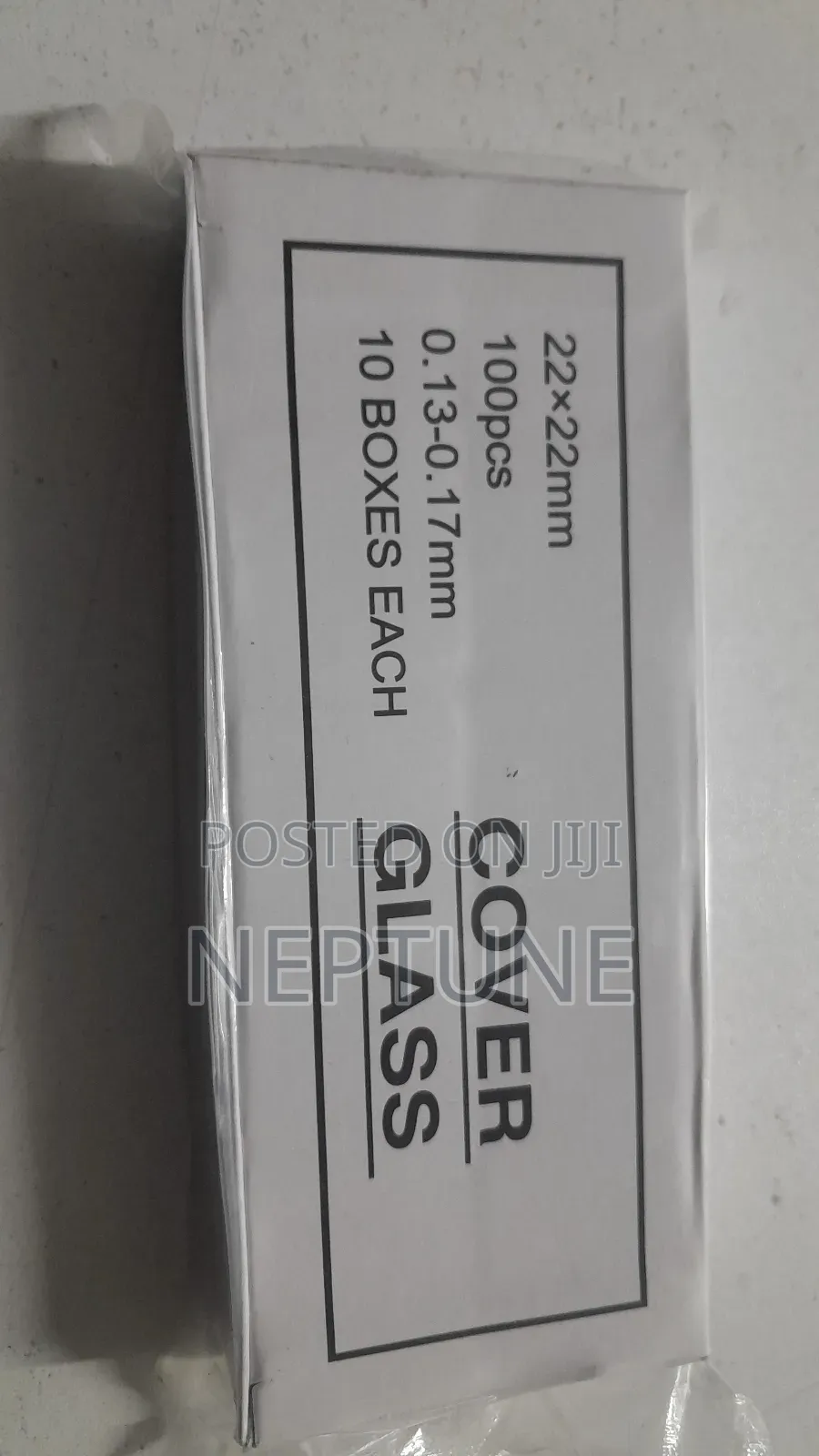 Cover Glass Slides.