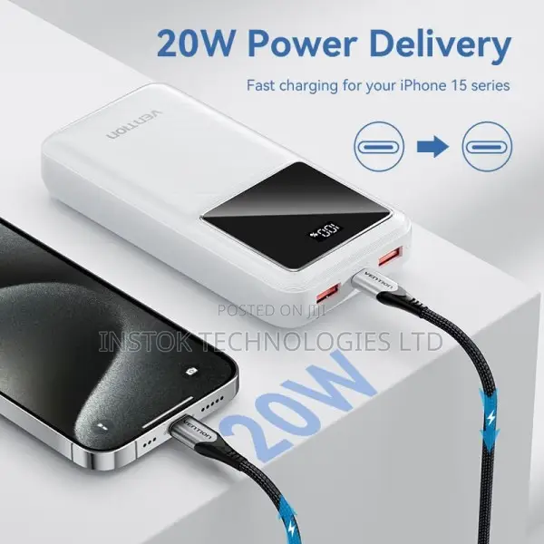 Vention FHLB0 20000mah 22.5W Power Bank