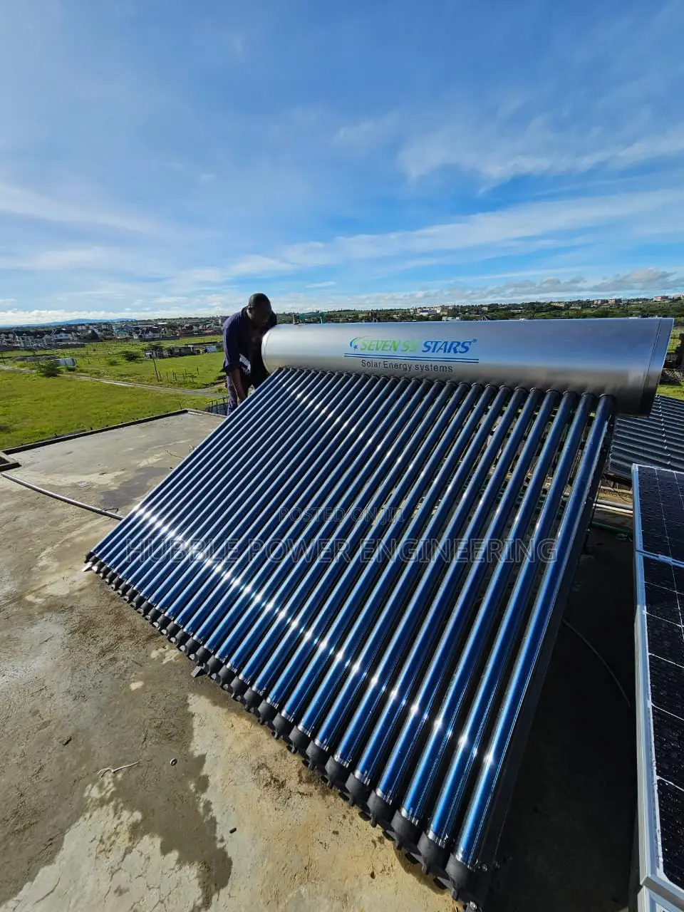 High Pressure 300 Liters Solar Water Heater Hot Water System
