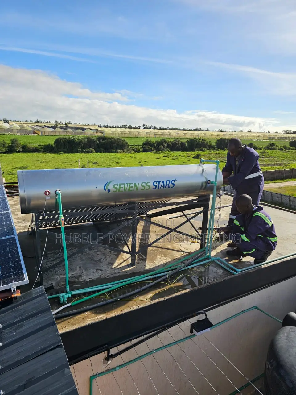 High Pressure 300 Liters Solar Water Heater Hot Water System