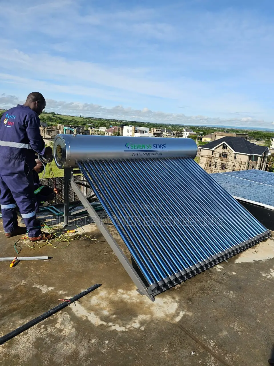 High Pressure 300 Liters Solar Water Heater Hot Water System