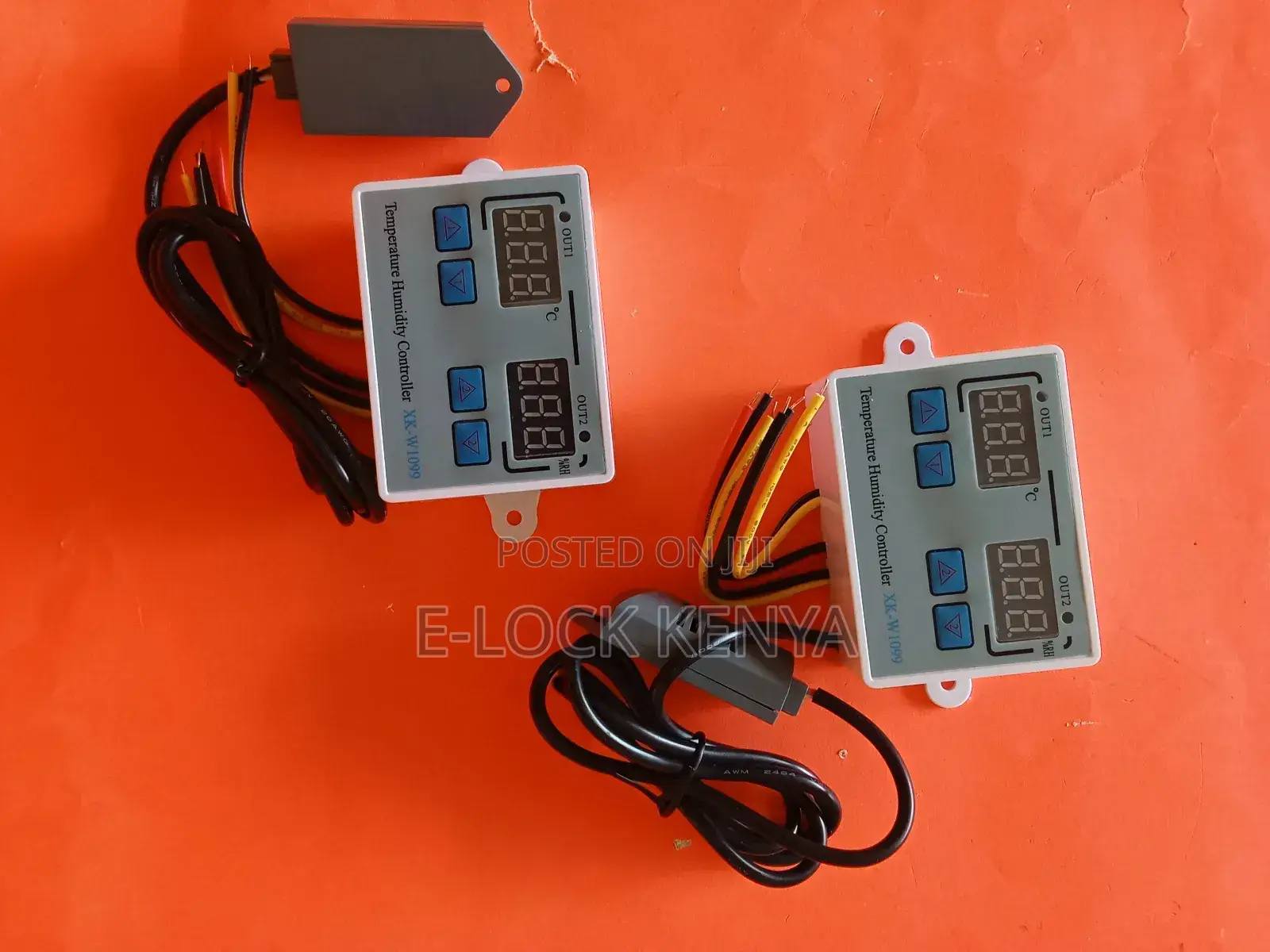 Container Thermostat and Hygrometer Combo