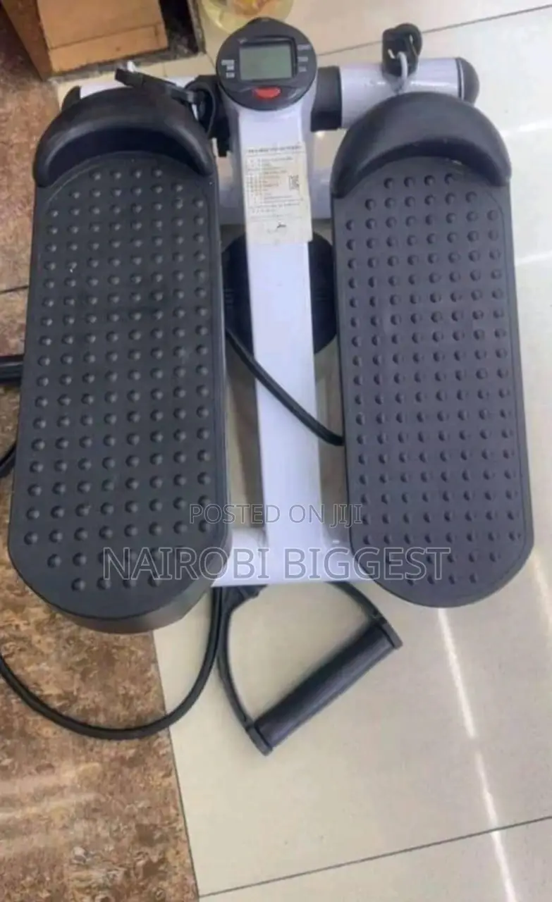 Mini Stepper With Resistance Bands