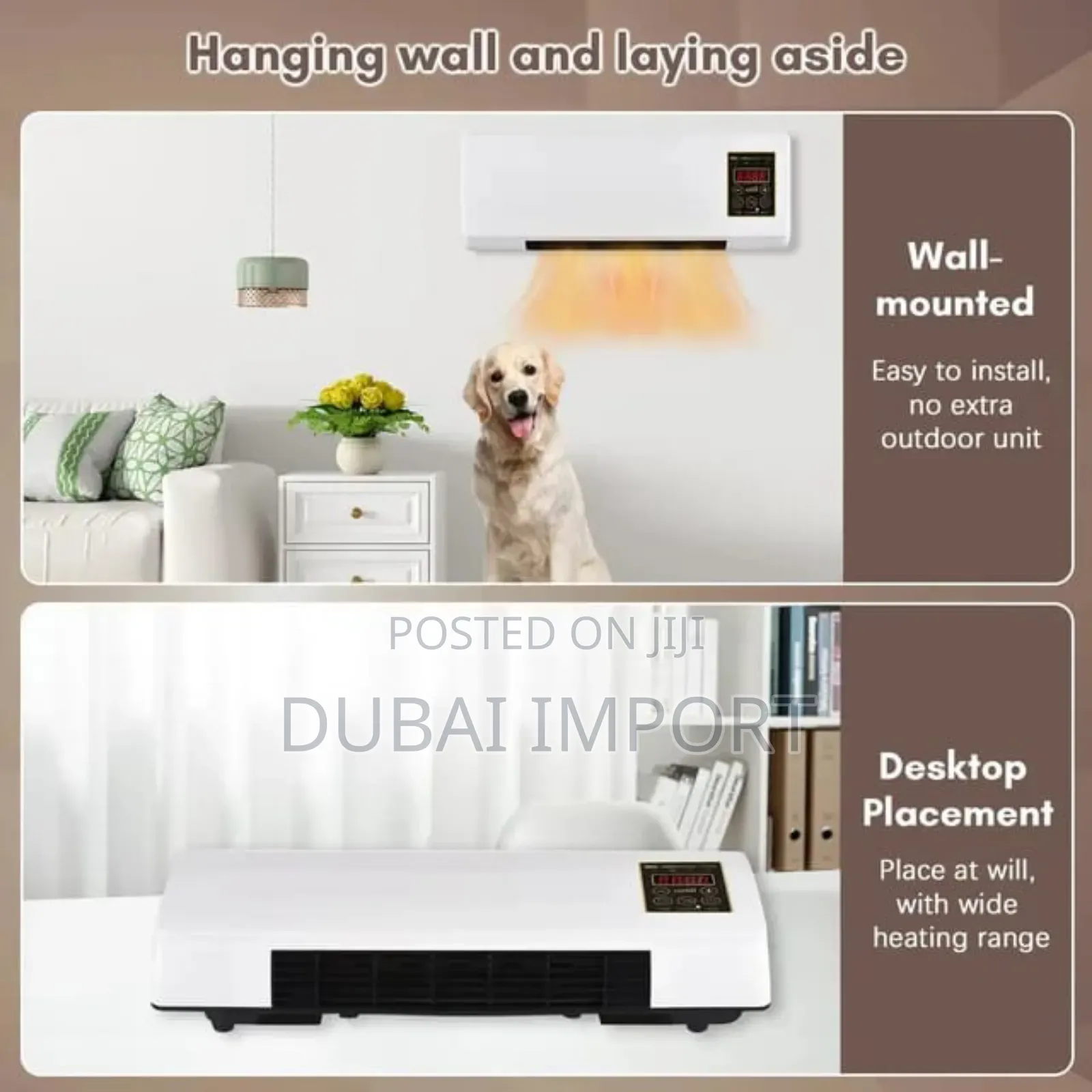 1800w2in1 Hot and Cold Mobile Air Conditioner Remote Control