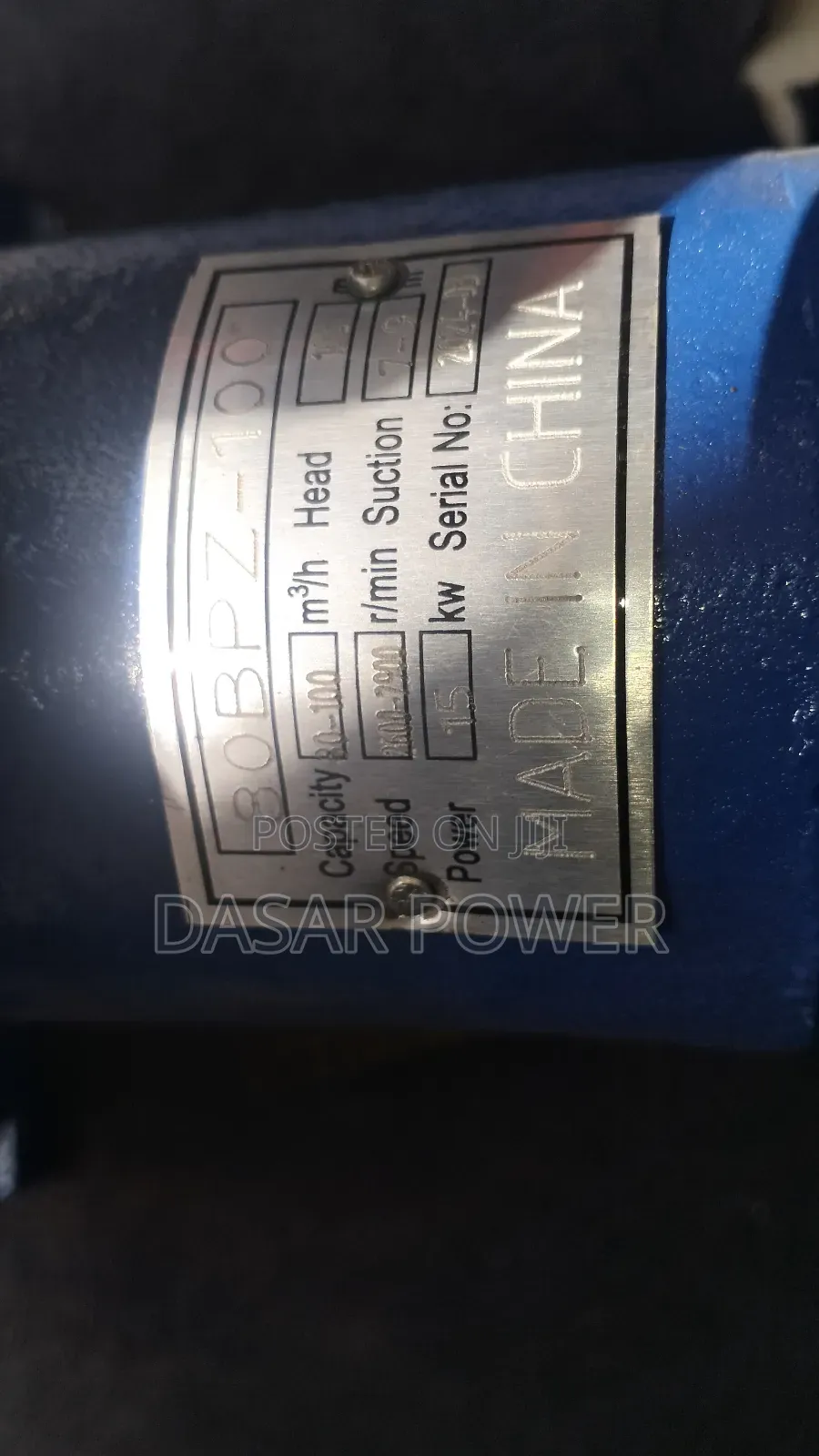 3inch Water Pump 100m Head