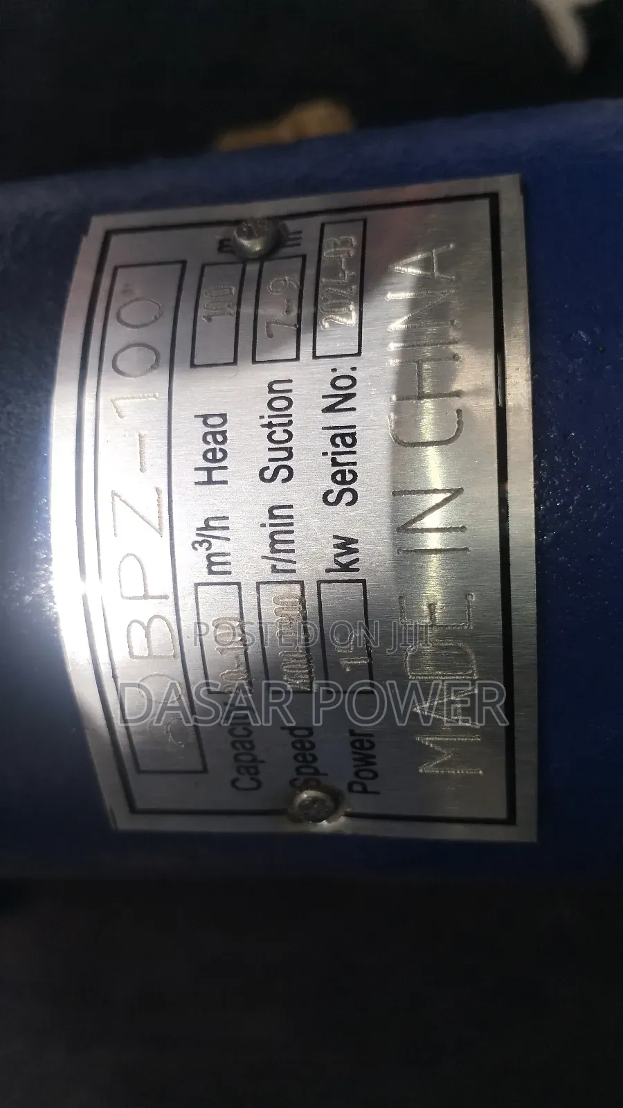 3inch Water Pump 100m Head