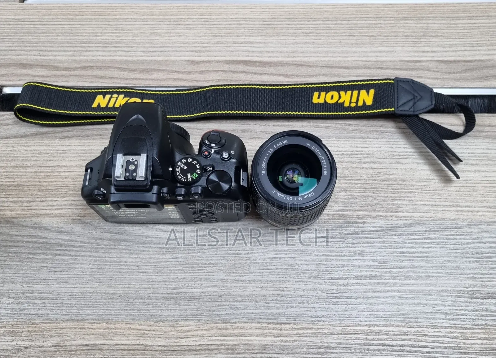 Nikon D3500 DSLR Camera With 18-55mm Lens