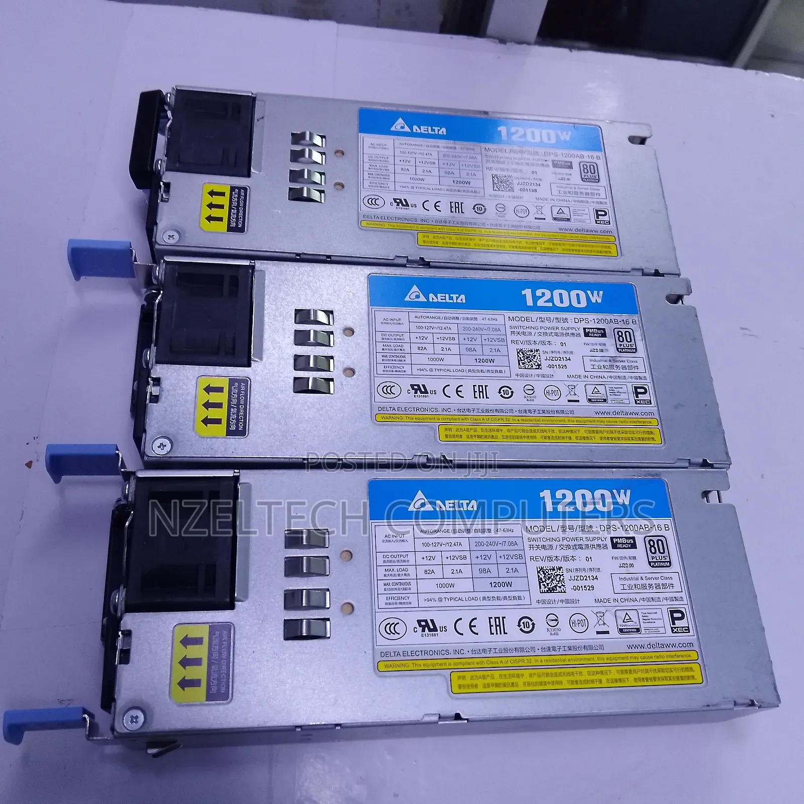 Switching Power Supply 1200w Model DPS-1200AB-16B