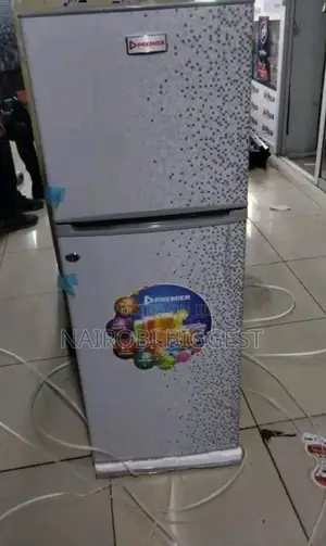 Premier 128 Litres Double Door Fridge