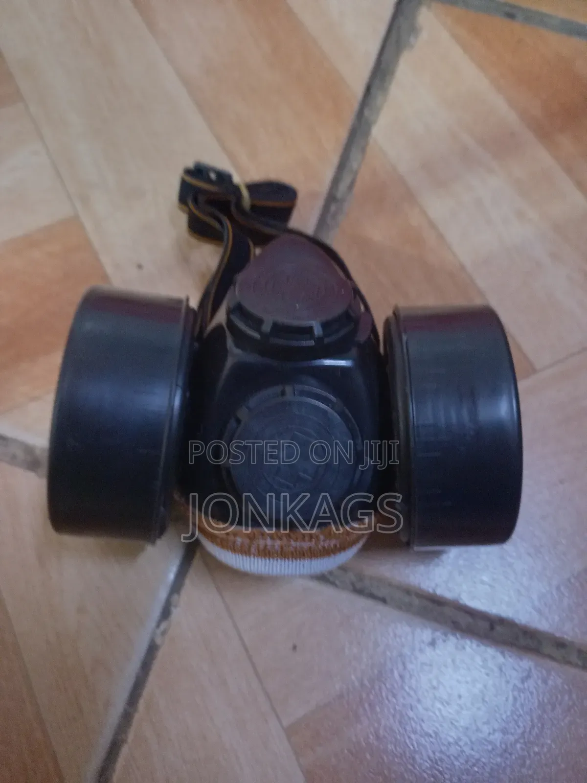 Tear Gas Nose And Mouth Mask With Double Respirators
