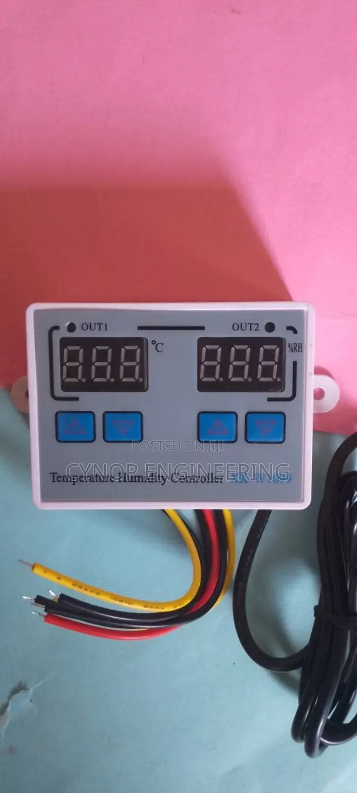 Incubator Thermostat and Hygrometer Combo