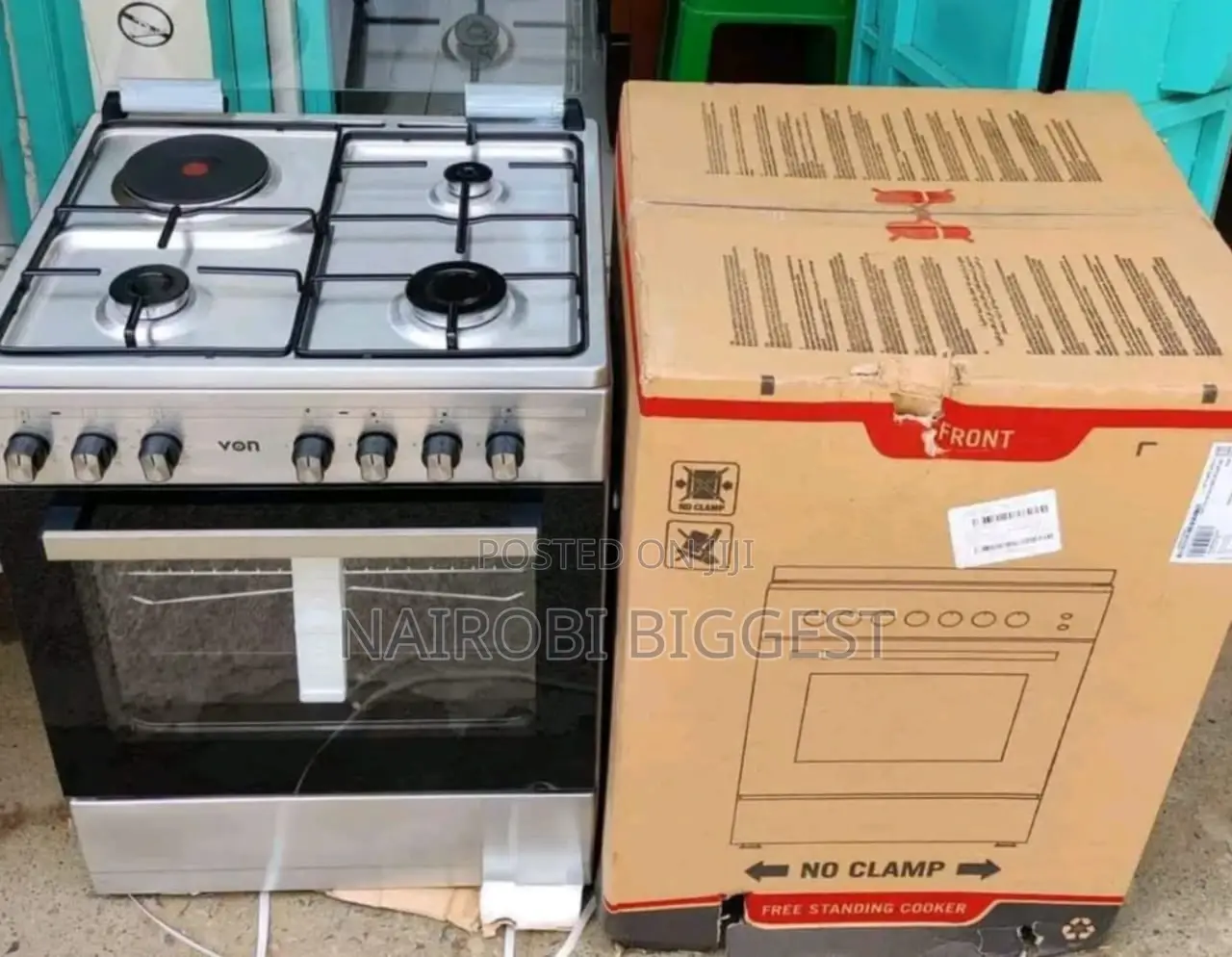 Cool Von Standing Cooker 60 By 60