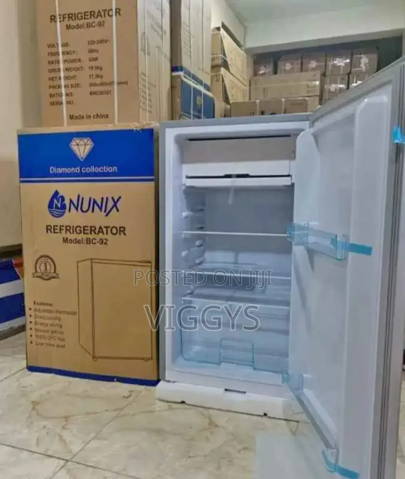 Brand New 94 Litres Nunix Fridge NUBC-92L