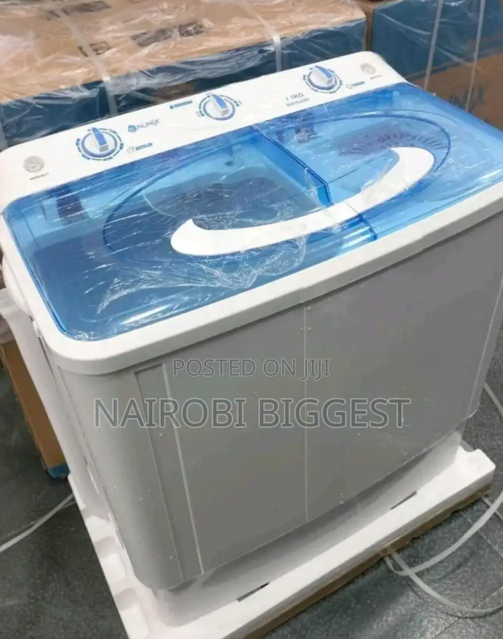 Nunix 7.5kg Washing Machine Twin Tub
