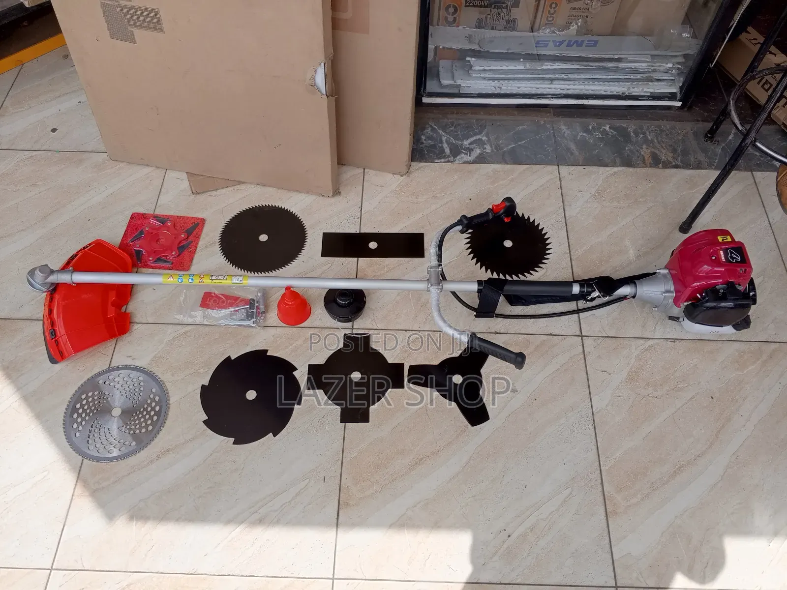 4 Stroke Side Pack Brush Cutter