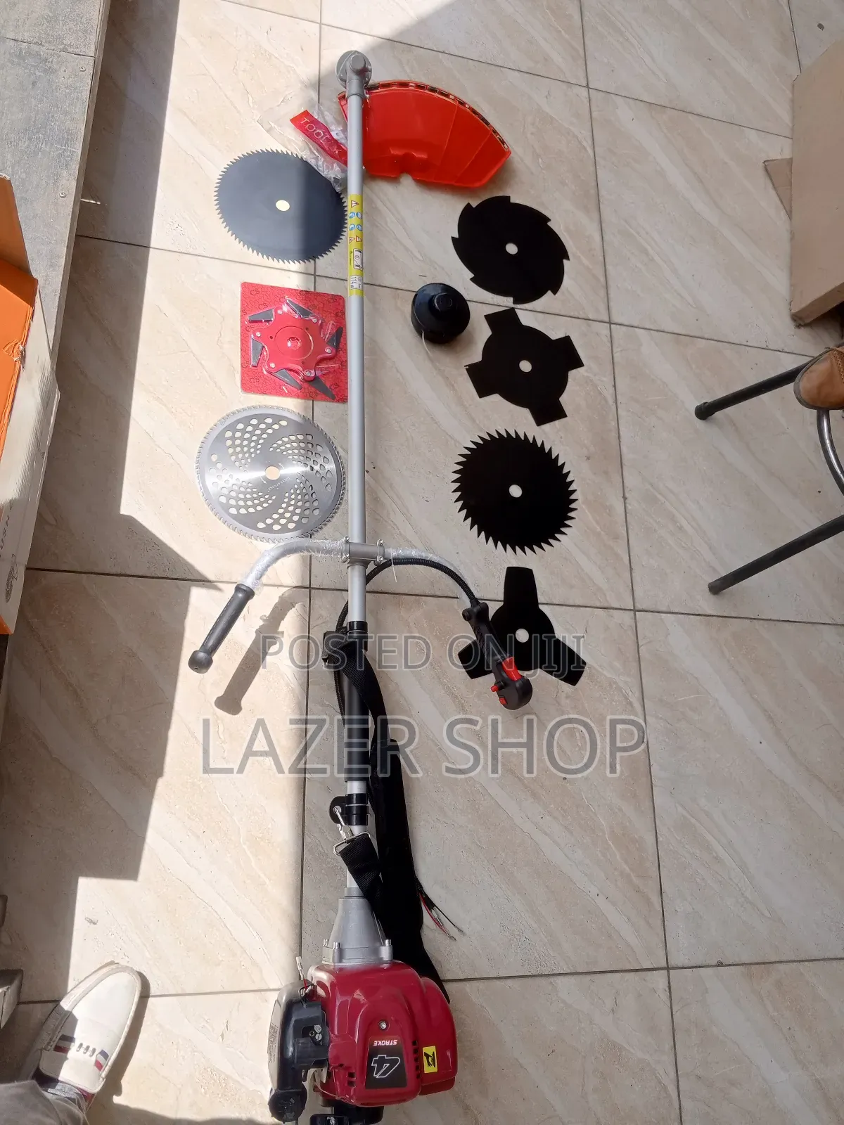 4 Stroke Side Pack Brush Cutter