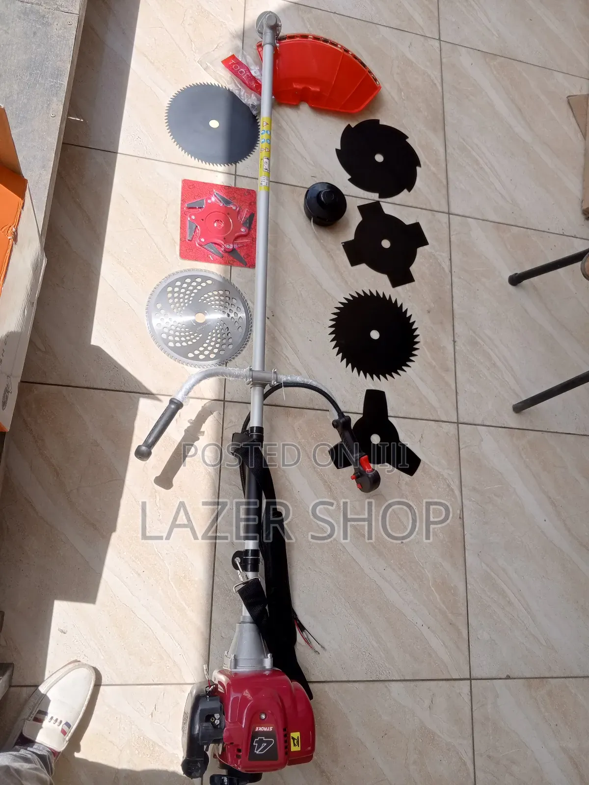 4 Stroke Side Pack Brush Cutter