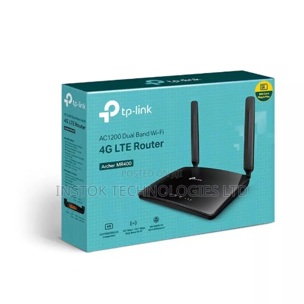 Tp-link Archer MR400 AC1200 Wireless Dual Band 4G LTE Router