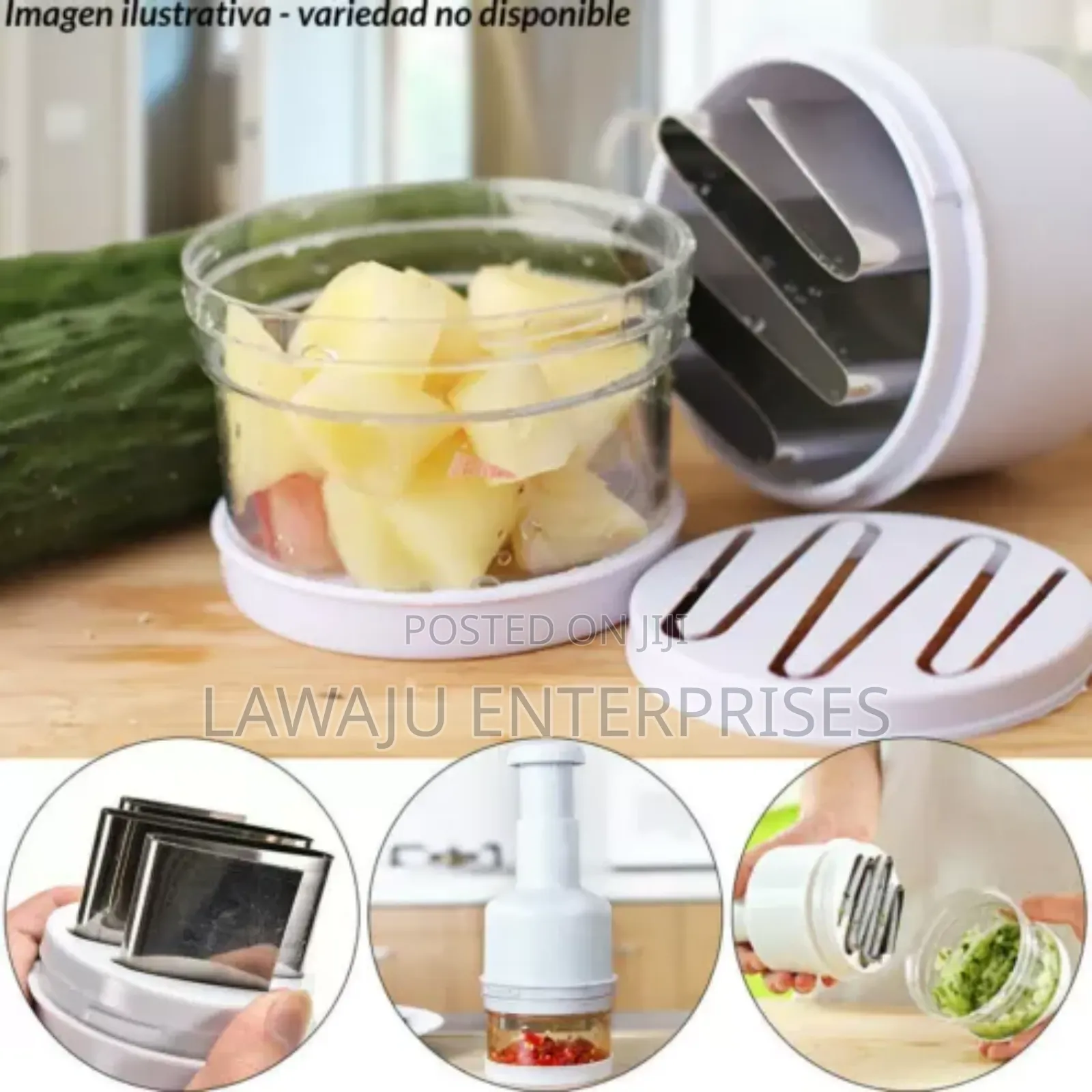 Onion / Garlic Vegetable Chopper/Food Press