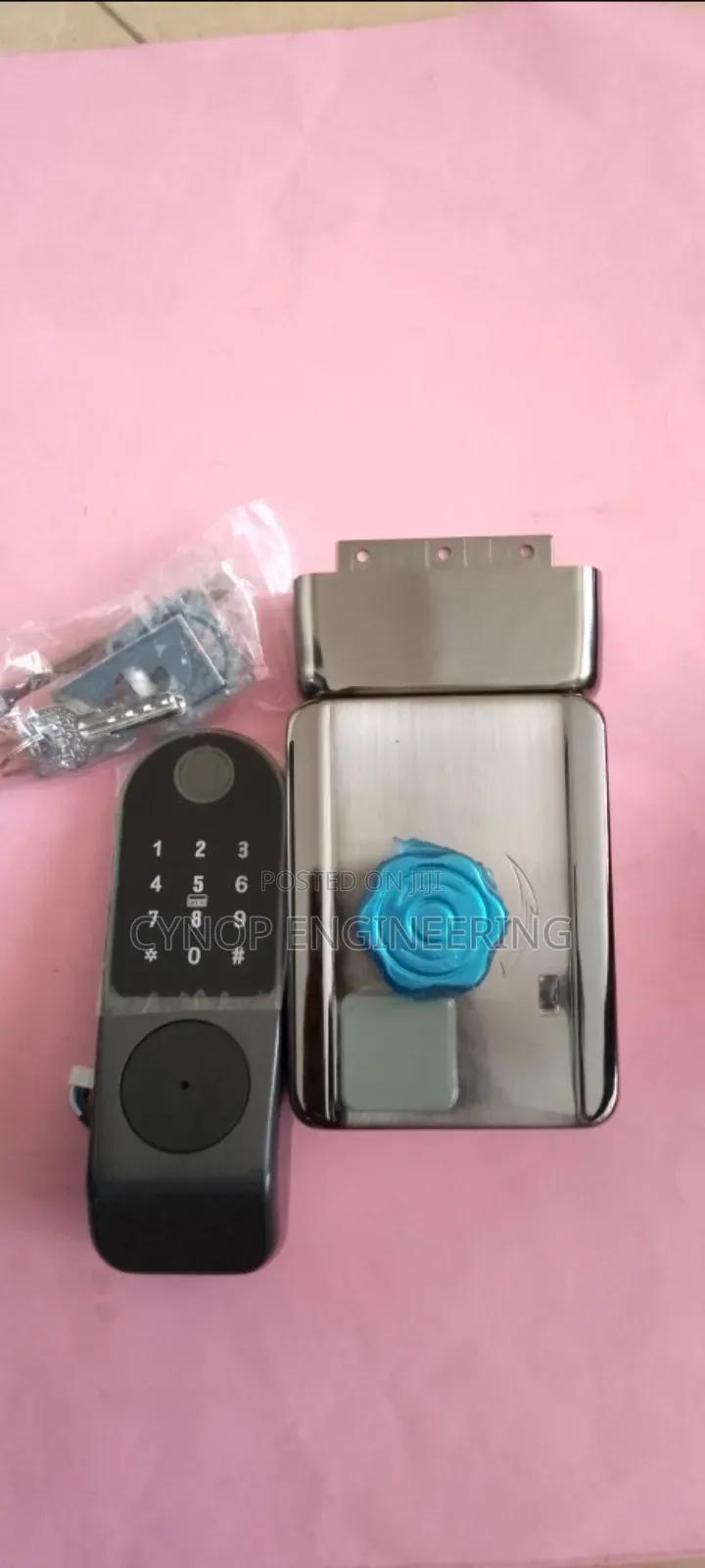 Biometric Smart Lock With Rfid Cards