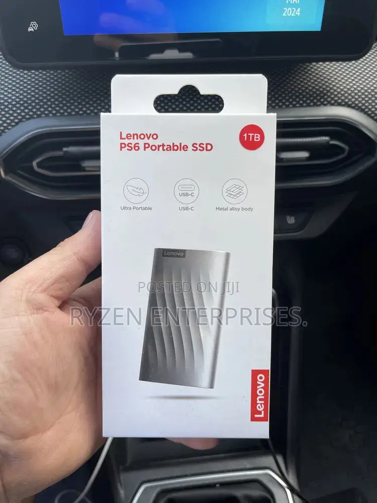 Lenovo Ps6 Portable External Ssd 1tb