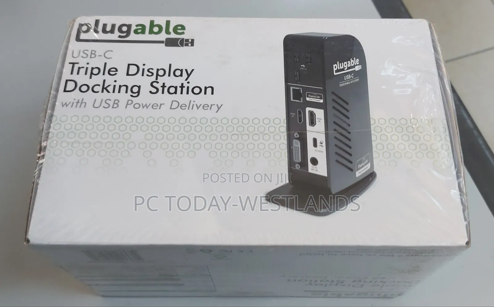 Plugable USB Type-C Triple Display Docking Station Mac/Win