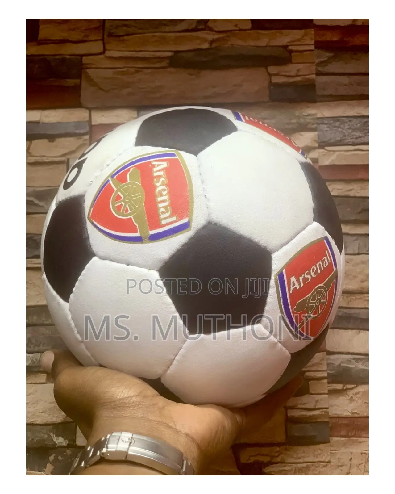 Quality Pure Leather Soccer Balls Size 5 Fifa Standard
