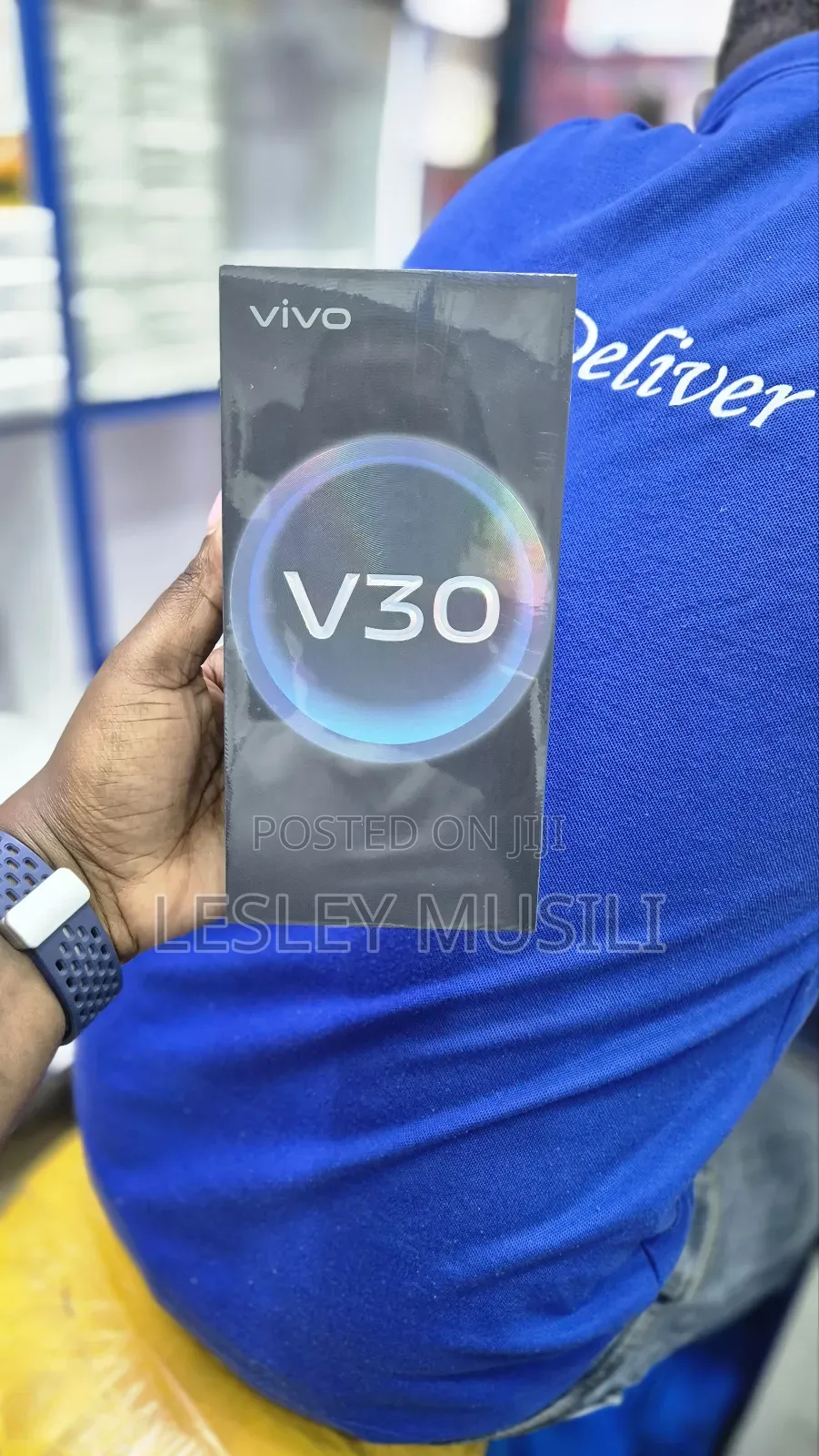 New Vivo V30 5G 256 GB Black