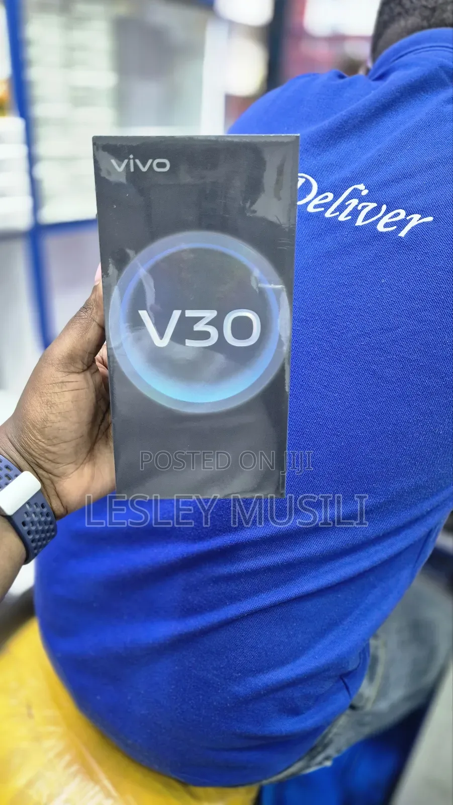 New Vivo V30 5G 256 GB Black