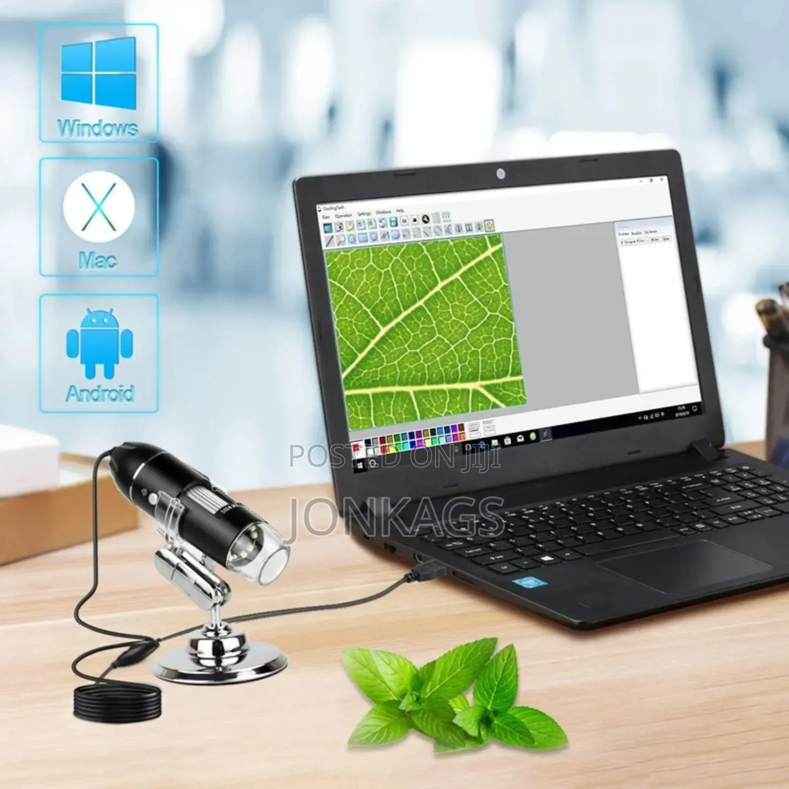 Pen-Like Digital Microscope ×1,600