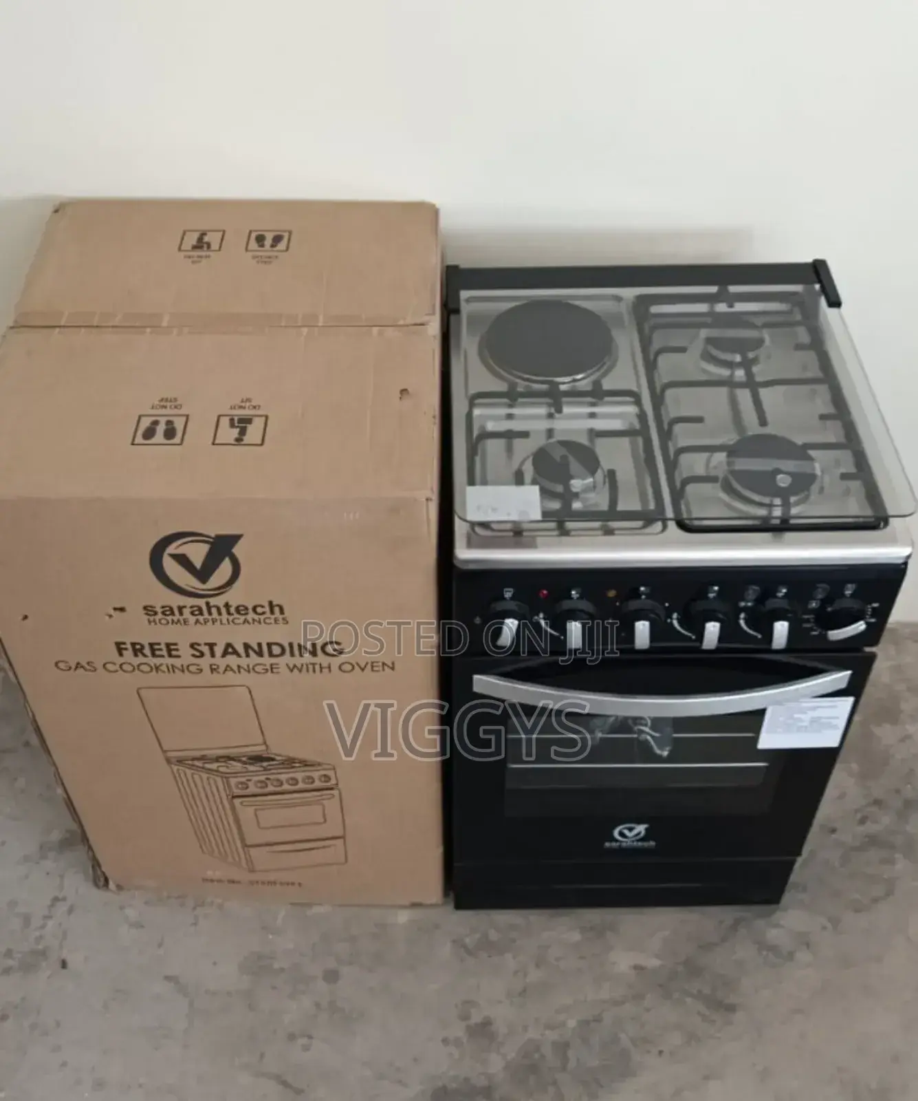 £Classic 60 by 60 Sarahtech Standing Cooker