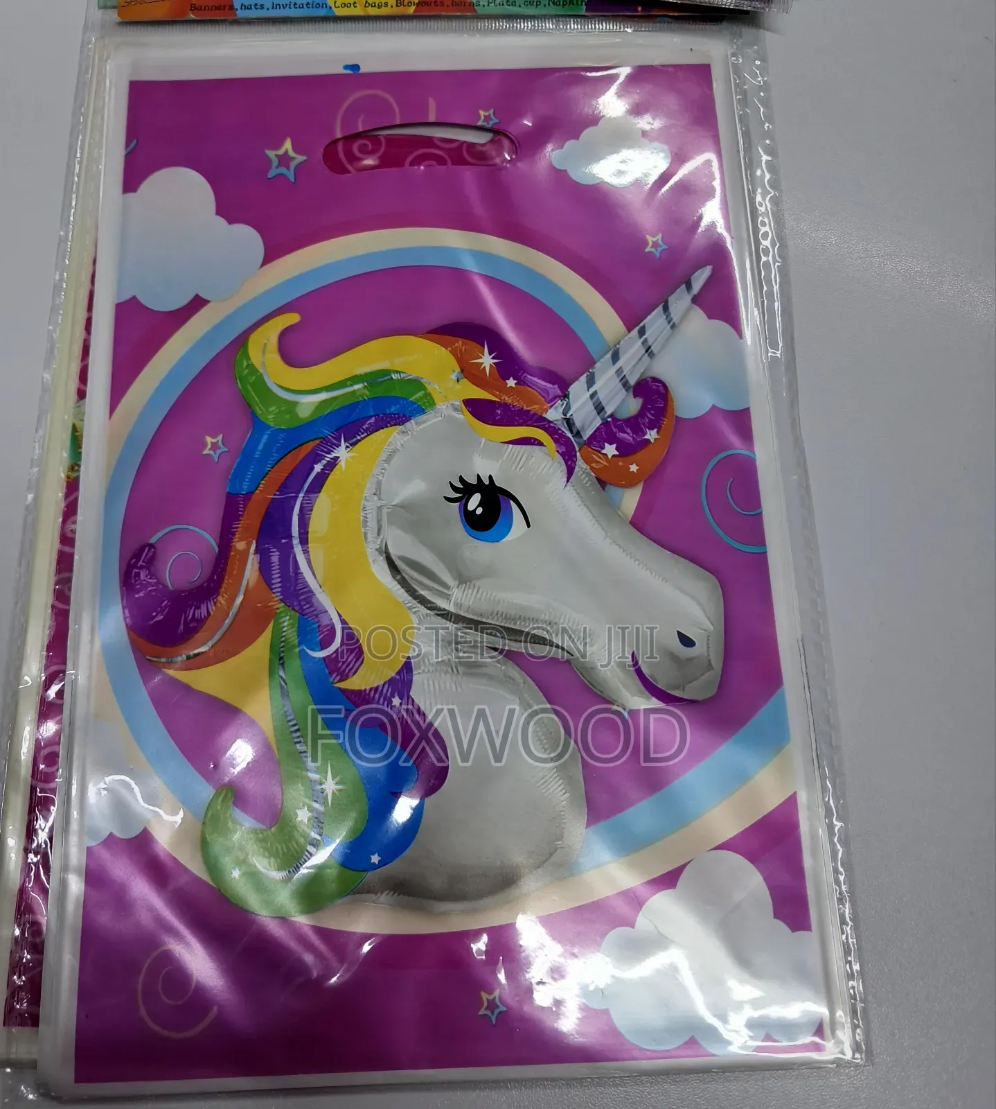 Birthday Party Gifts Snack Bag, Cartoon Themed 10pcs
