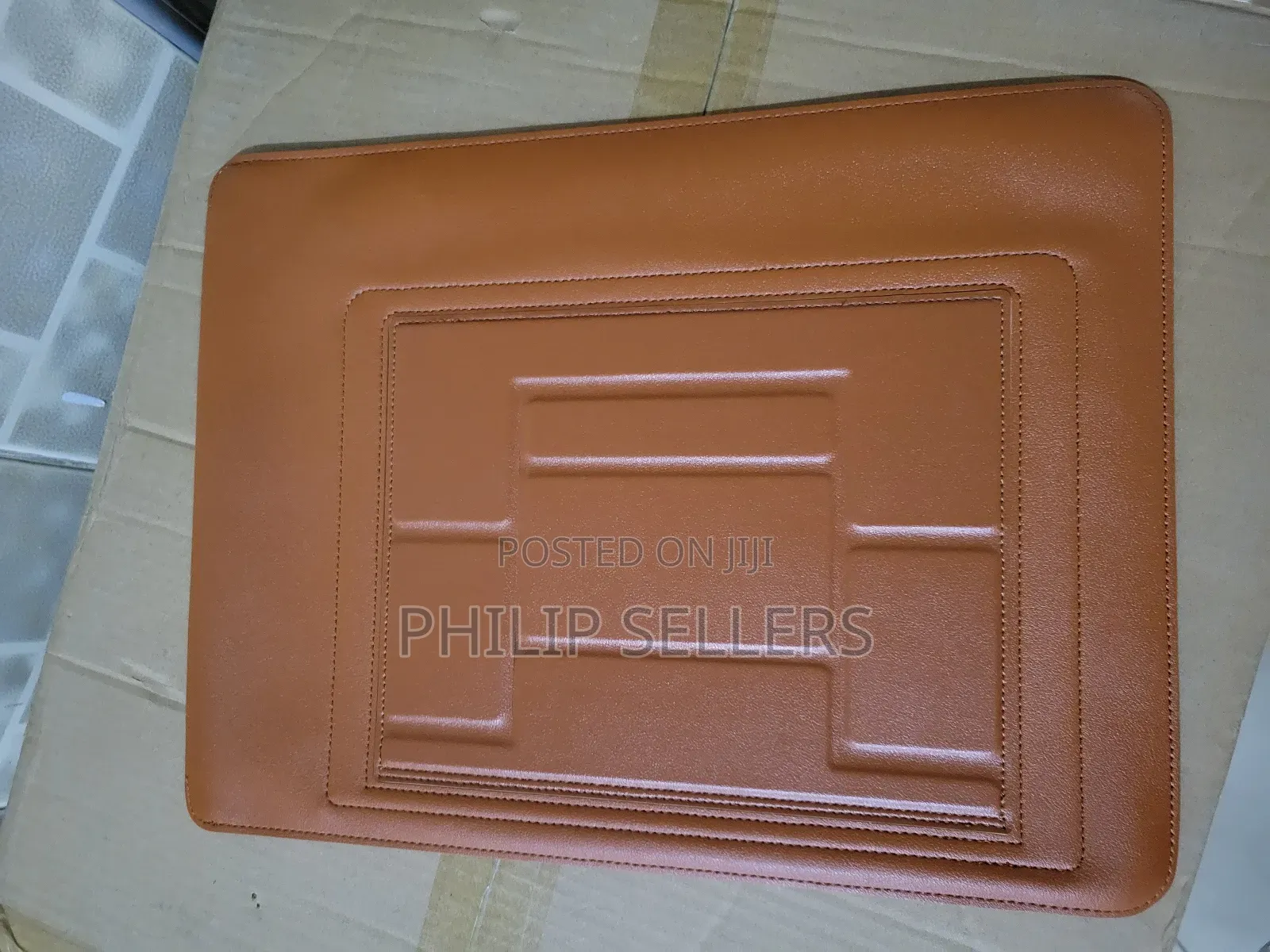 Leather Envelope Laptop Sleeve Bag