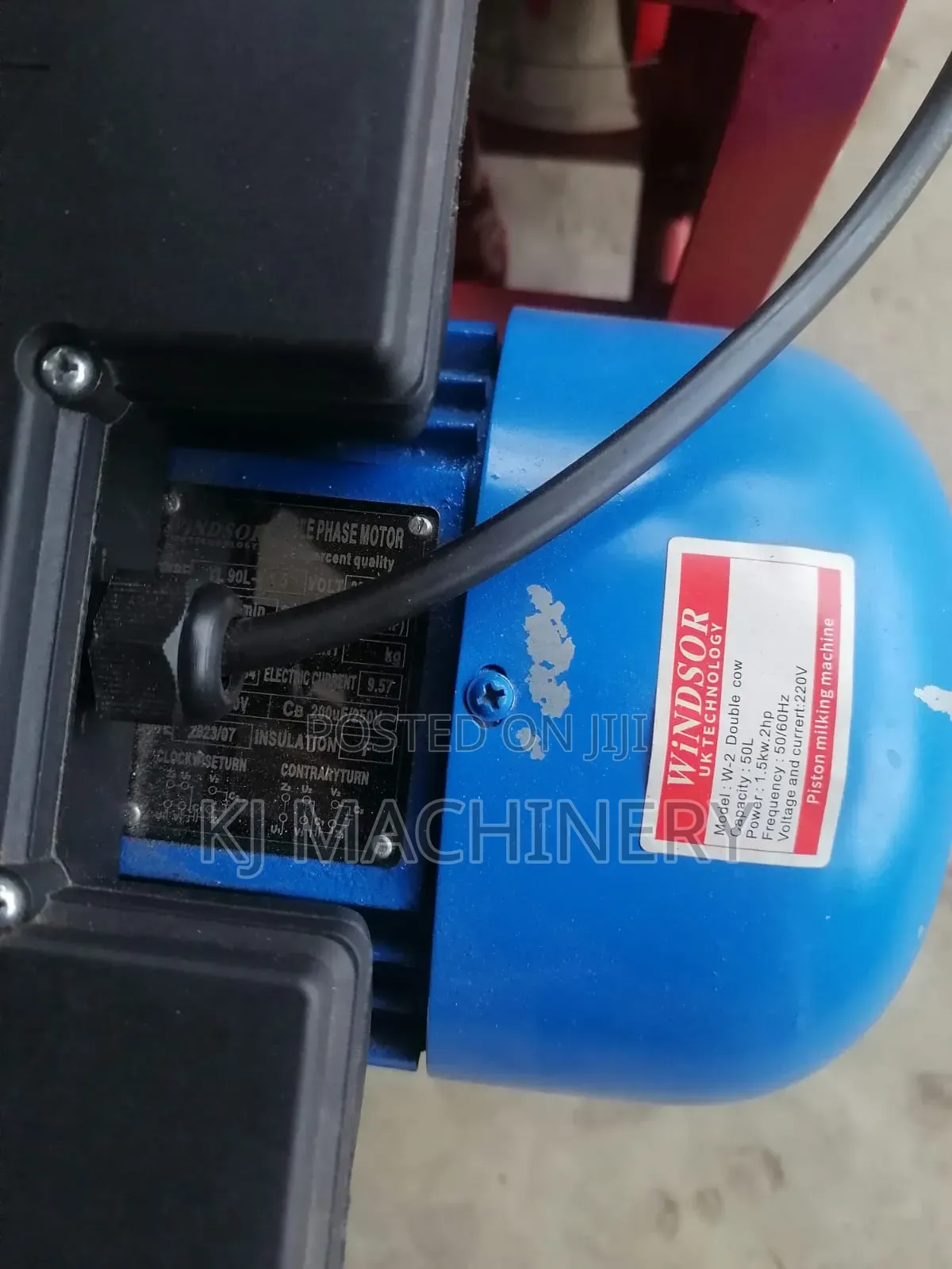 Windsor Double Bucket Milking Machine in Stock