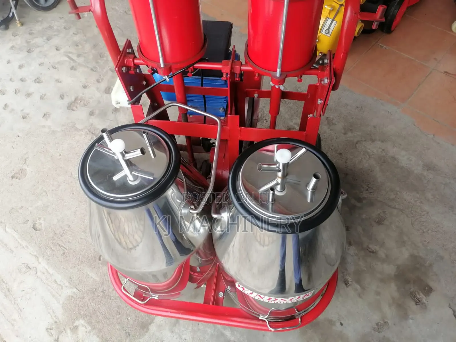 Double Bucket Milking Machine 25l Stainless Bucket