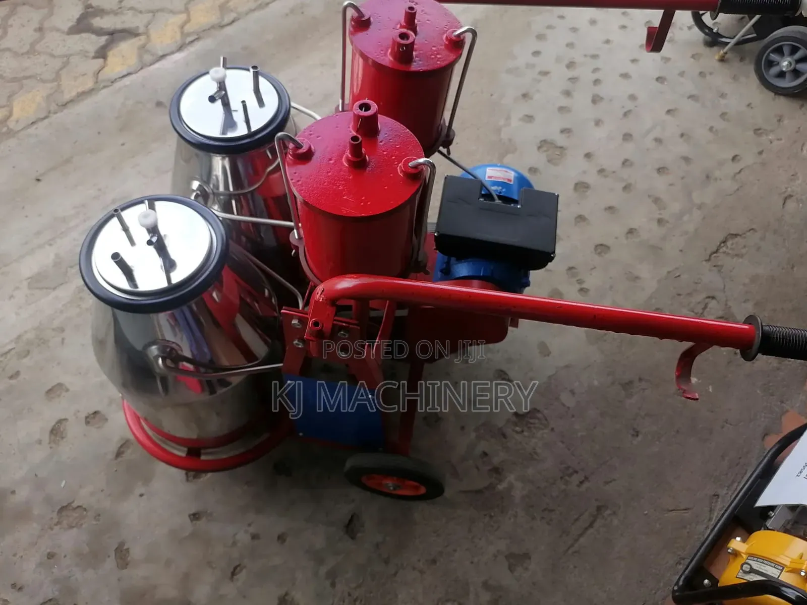 Double Bucket Milking Machine 25l Stainless Bucket