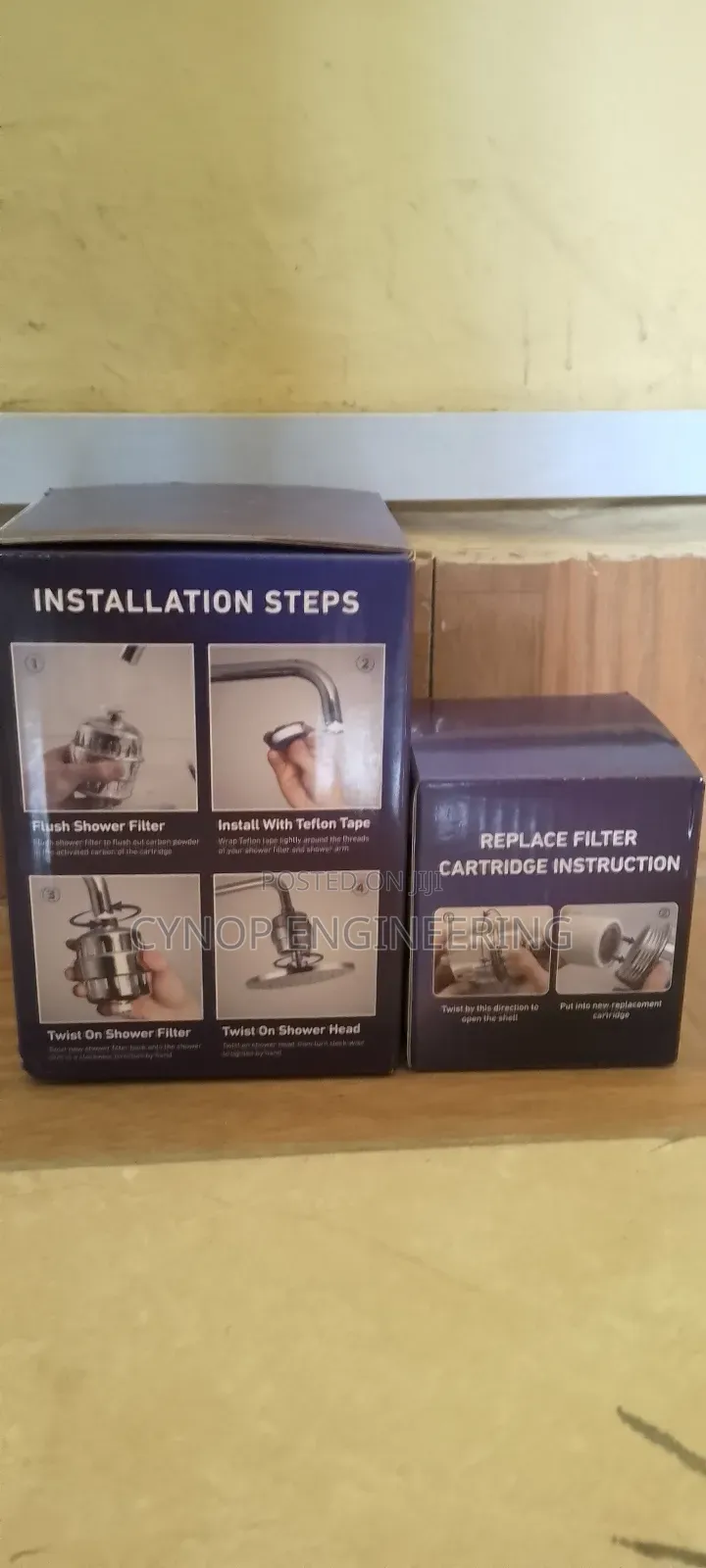 Shower Water Filter Clears All Impurities