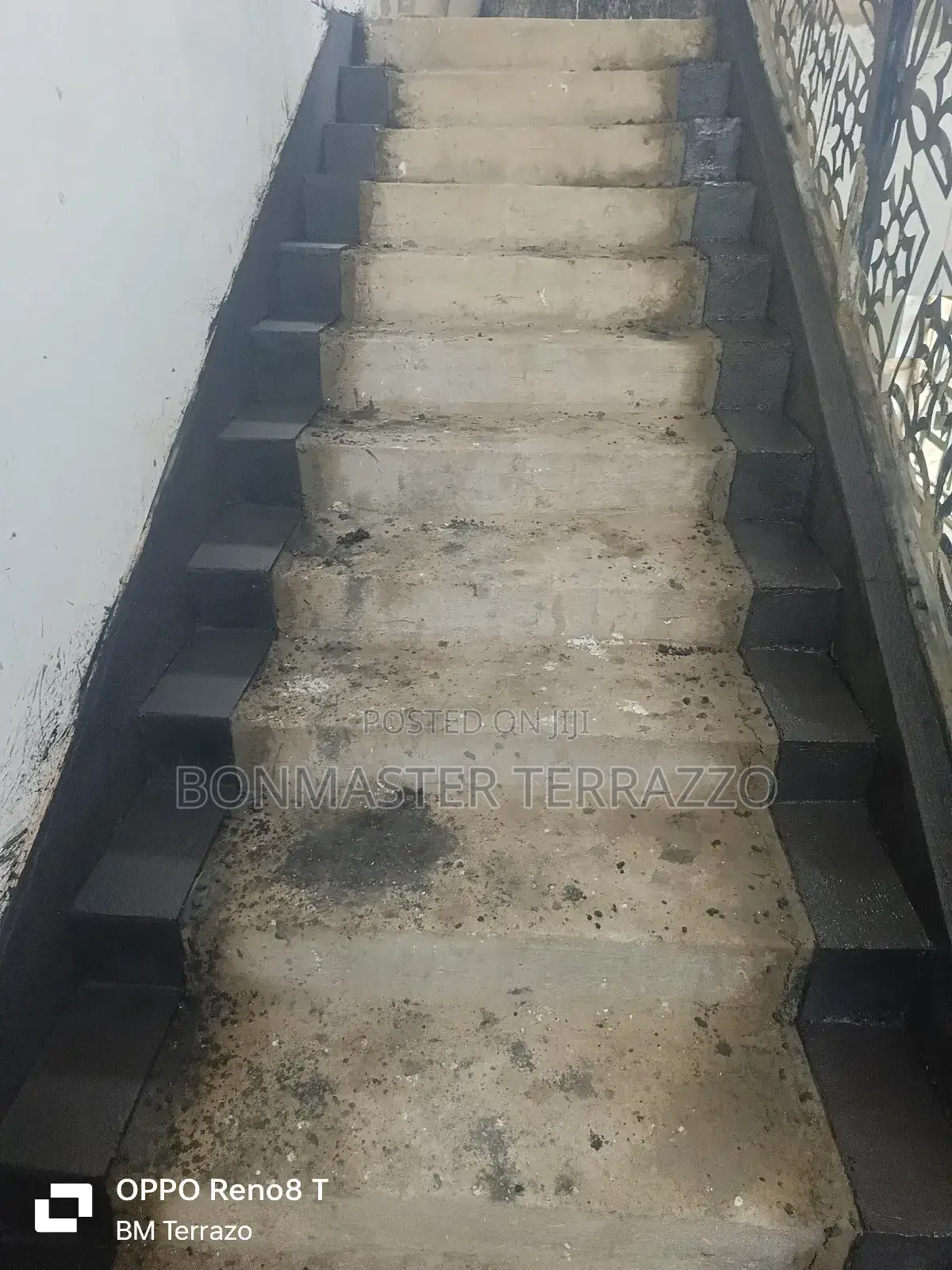 Terrazzo Staircase Skirtting Ongoing