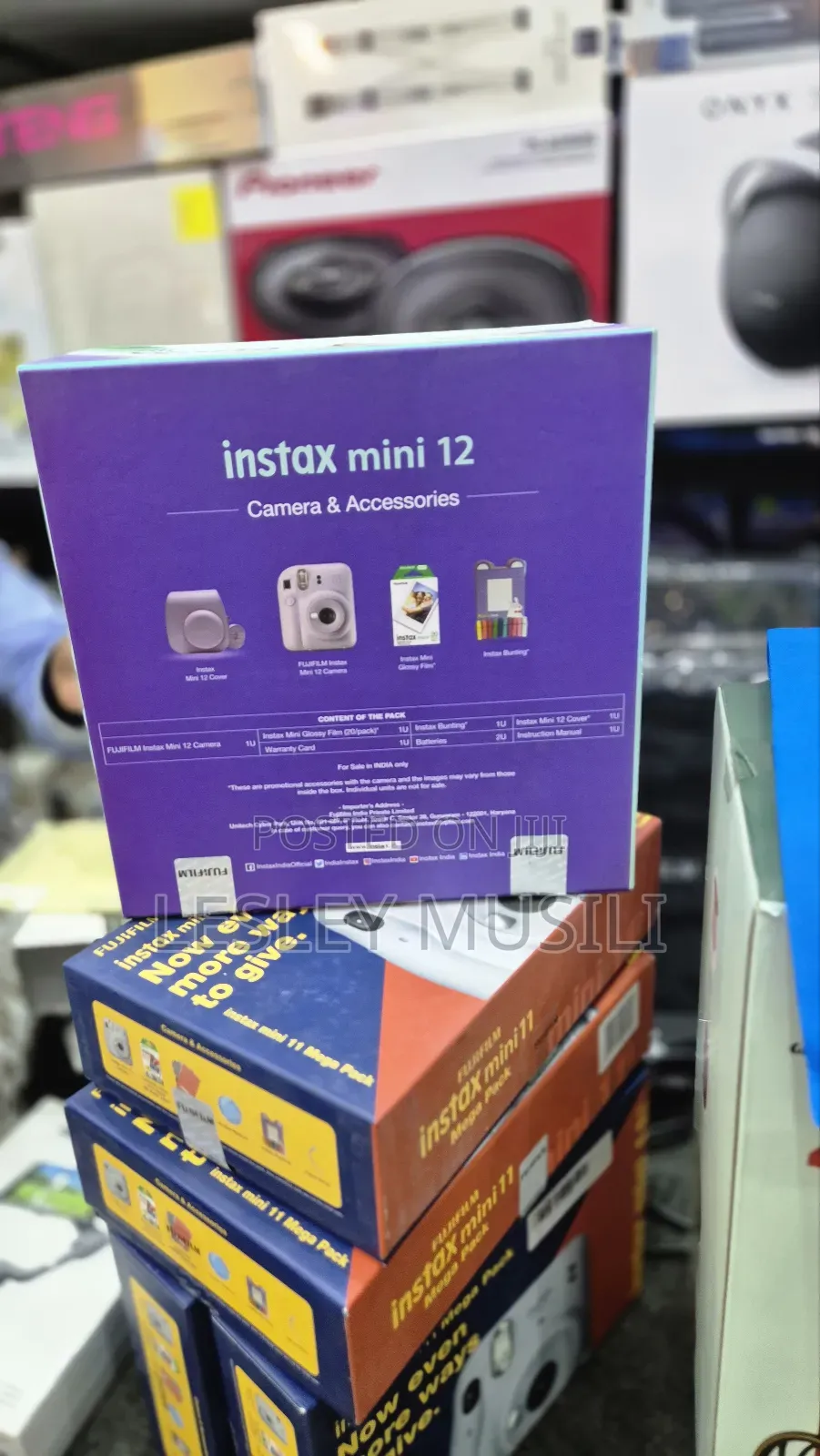 INSTAX Mini 12 | Fill Your World With Joy | FUJIFILM (Mega )