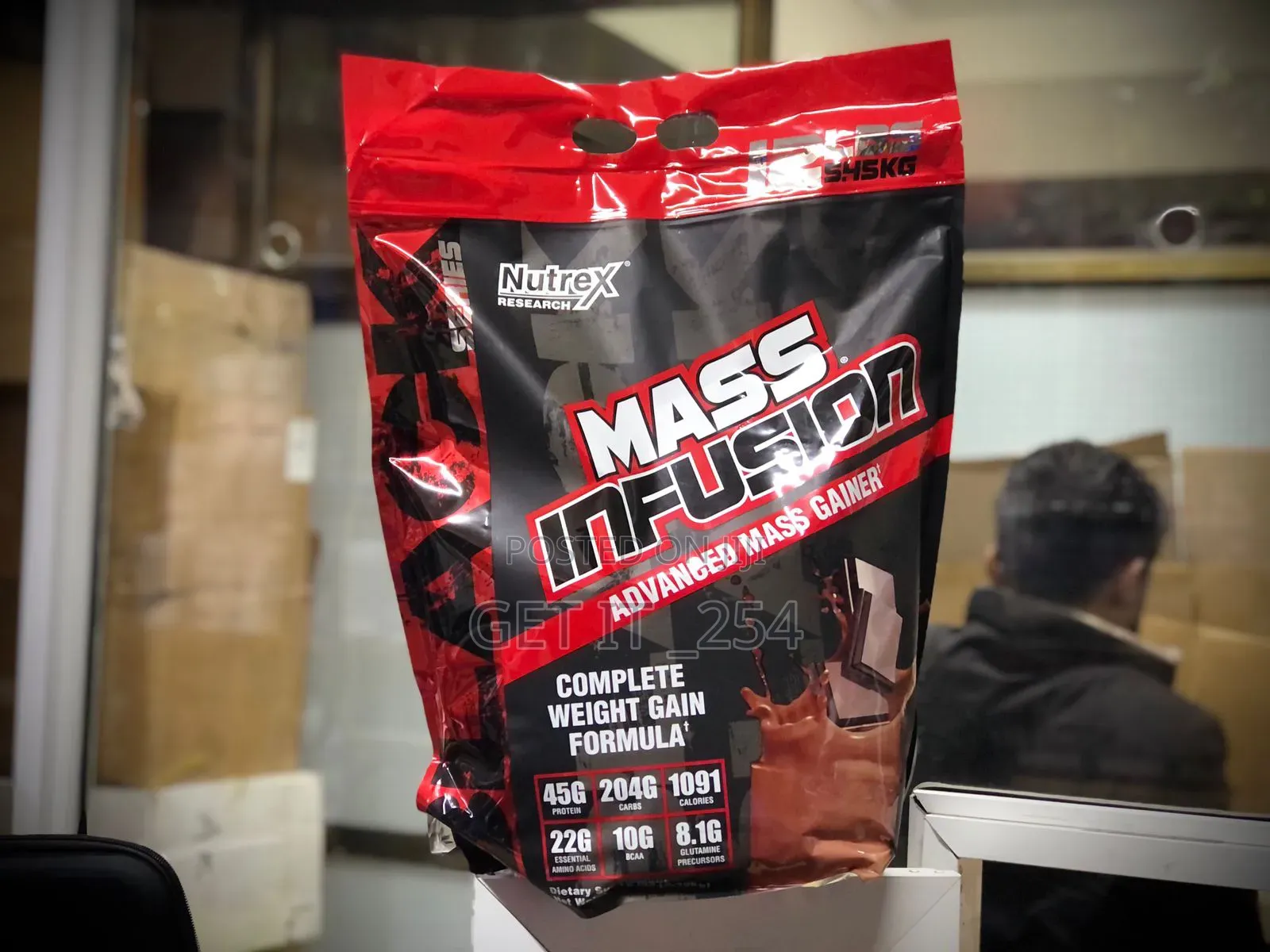 Mass Infusion Advanced Mass Gainer Weight Gainer