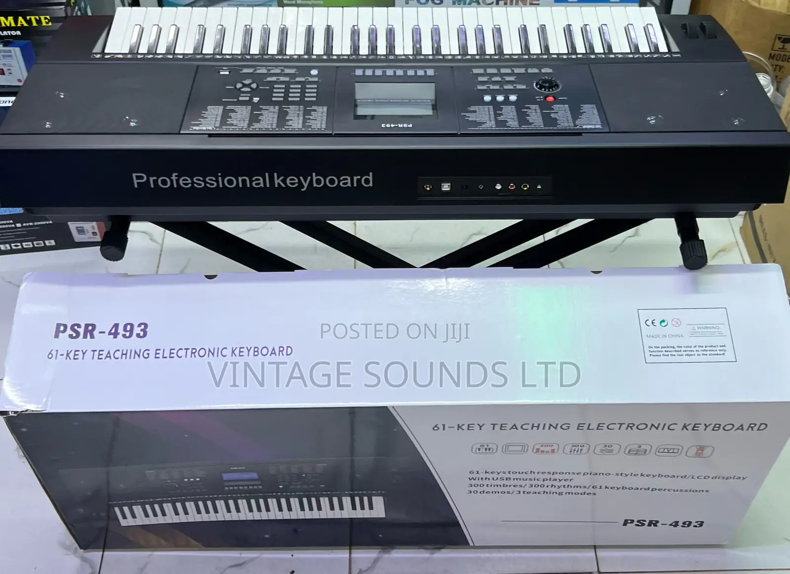 Psr-493 61keys Electronic Keyboard