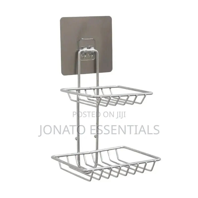 Stainless Steel Double Soap Dish Holder