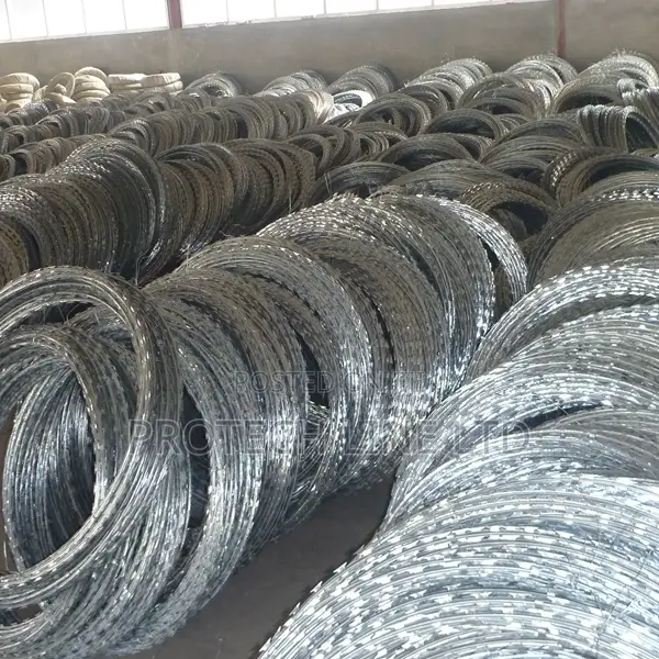 Cross Spiral Concertina Razor Barbed Wire